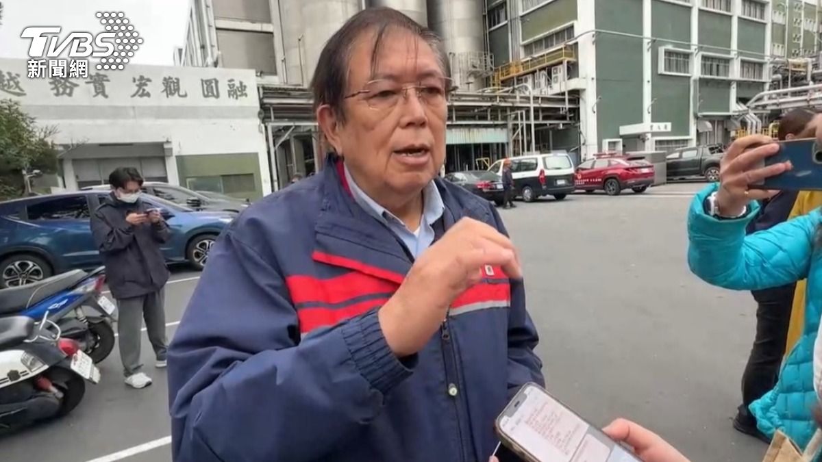 遠東新世紀新埔廠資深經理陳金新。(圖/TVBS)