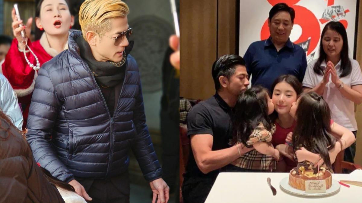 郭富城陪辣妻回安徽娘家！被鄉親包圍　同框「小2歲岳父」