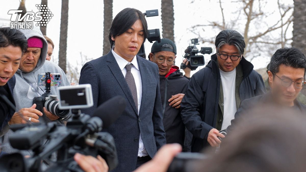水原一平被控銀行詐欺、虛假報稅罪名。(圖/達志影像路透社)