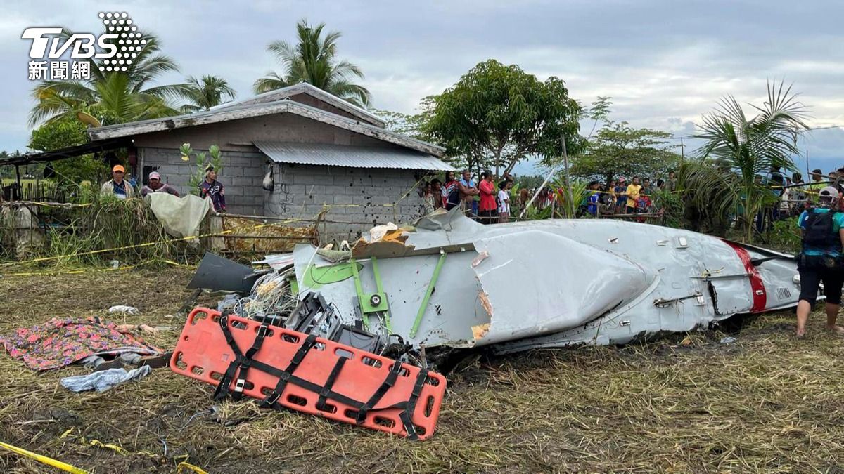 小型飛機墜毀菲律賓南部 「4人罹難」含現役美軍、國防承包商