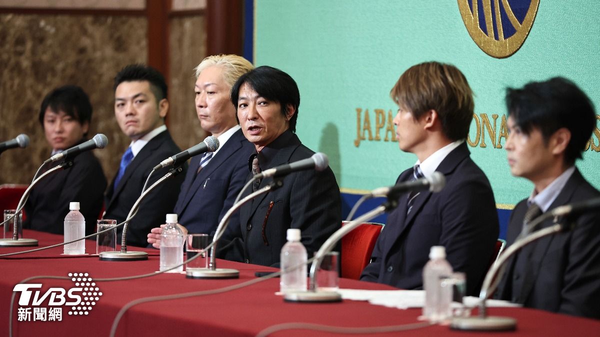 此次報導中提及的受害者包含大島幸廣(左二)、石丸志門(左三)與志賀泰伸(右一)。(圖/達志影像美聯社)