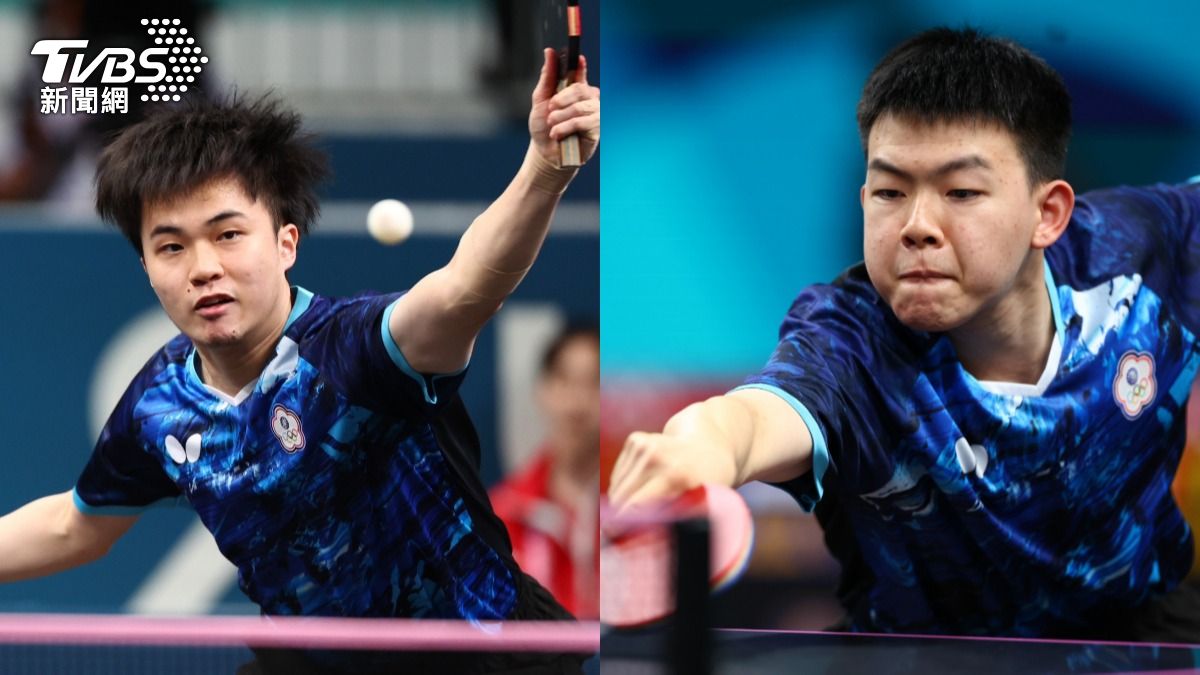 林昀儒、高承睿首合拍默契佳!勇闖WTT決賽 與中國組合爭冠