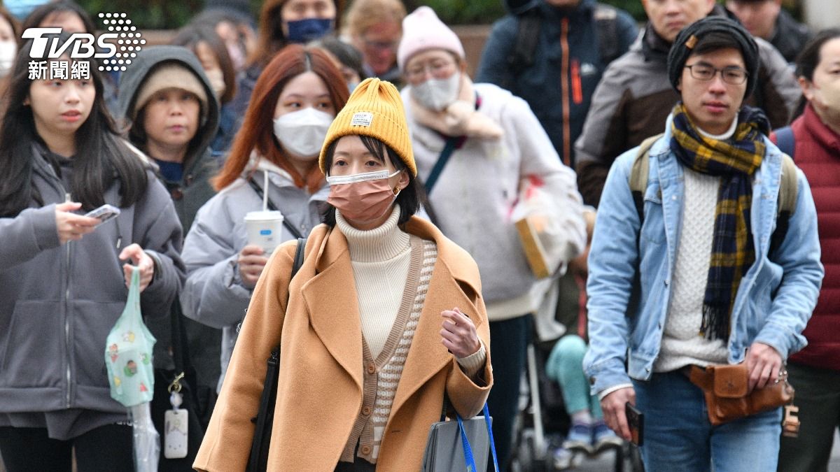 台北市低溫寒冷。(圖／胡瑞麒攝)