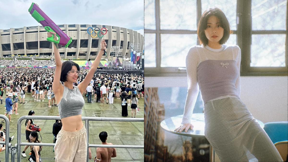 賀營(안하영,夏英)。(圖/翻攝自賀營IG)