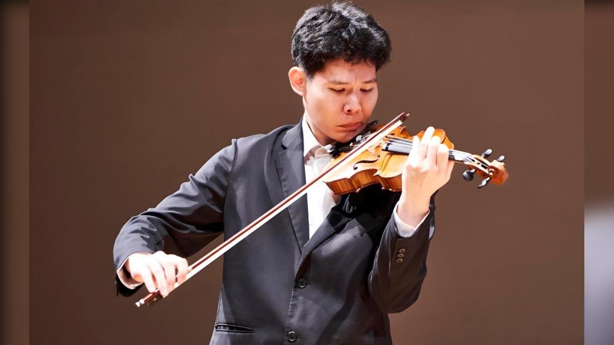 小提琴演奏楊承寧。(圖/深耕文教基金會提供)