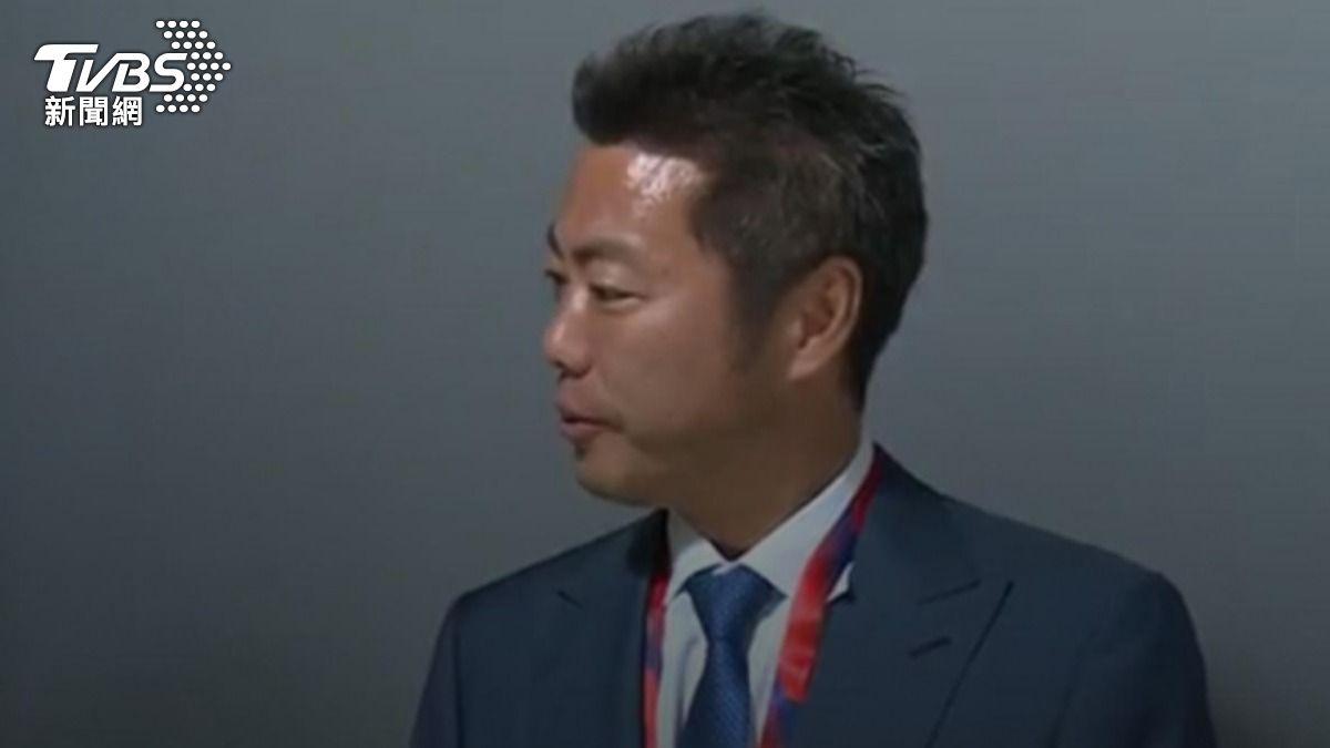 日職傳奇球星上原浩治來台擔任球評。(圖/TVBS)