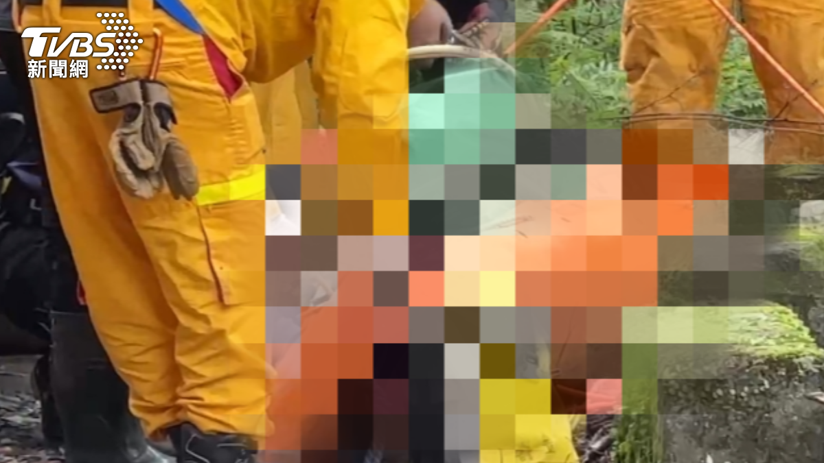 楊男遺體被尋獲。(圖/TVBS)