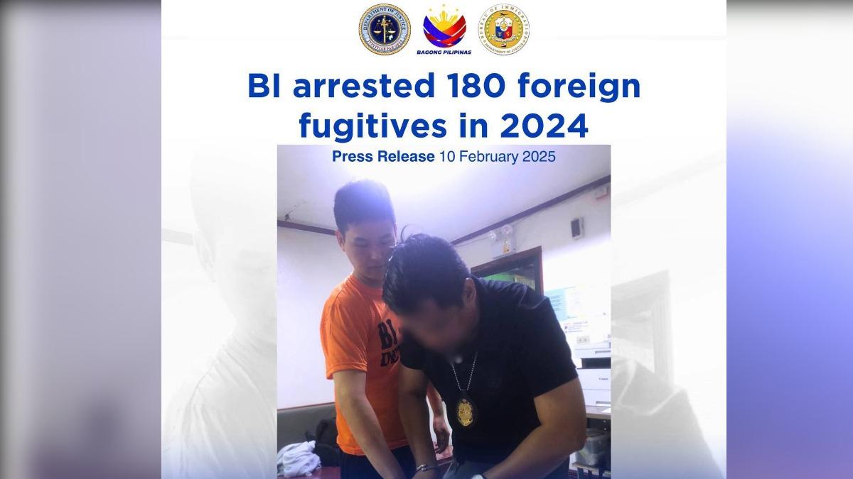 菲律賓去年逮180名外籍逃犯!國籍全公布「台灣占12人」