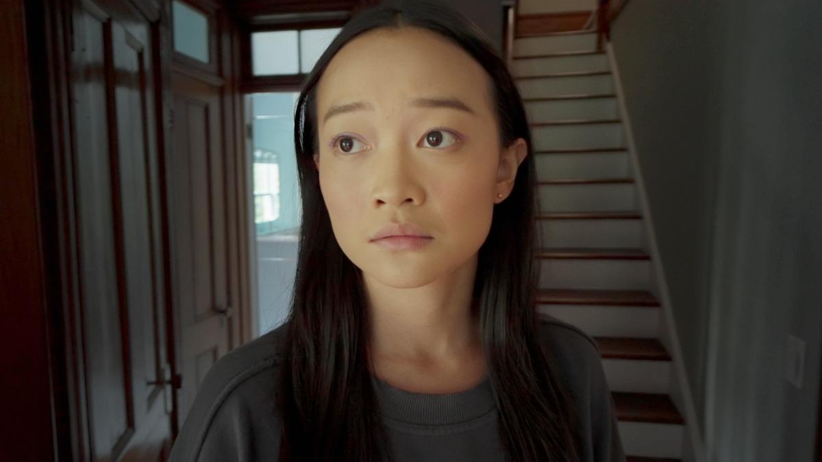 加拿大新銳女星卡莉娜梁透露小時也常常撞鬼,與角色有高度共鳴。(圖/采昌提供)