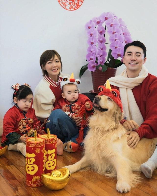 胡定欣與男友的「媒人」原來是洪永城。(圖/翻攝自IG@inez_leong)