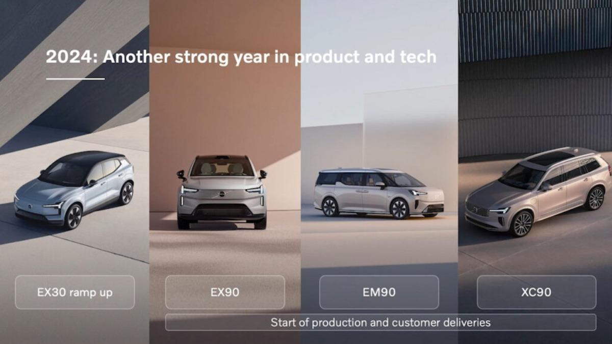 Volvo今年確定推5款新車。（圖／Volvo）