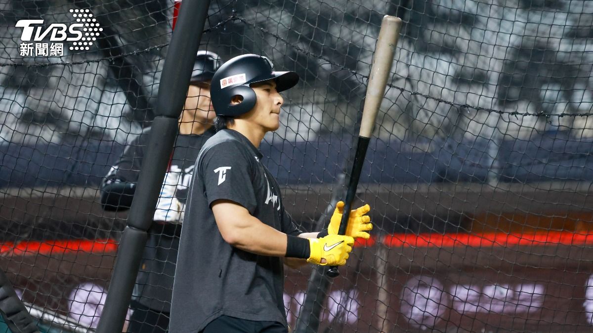 台灣隊長陳傑憲扛第三棒。(圖/華子琛攝)