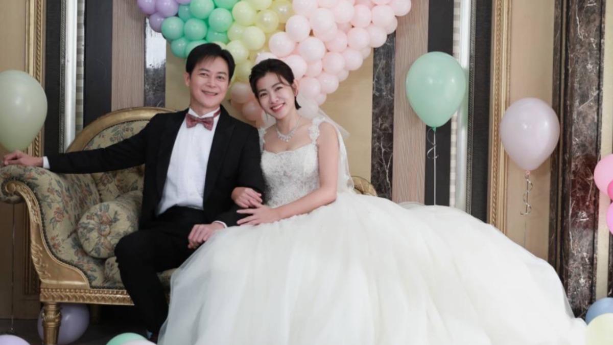 米可白「絕美低胸婚紗」不藏了 夢幻婚禮幕後…辛酸憋尿5小時