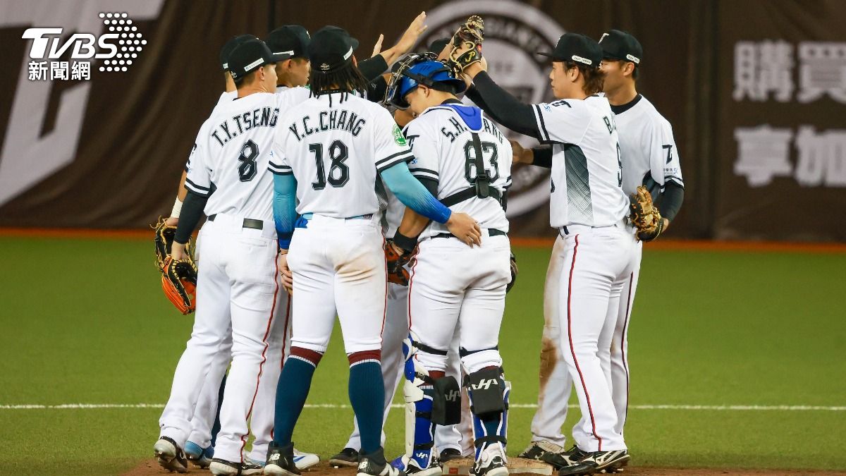 中華隊終場以4:3收下台韓交流賽的第一勝。(圖/華子琛攝)