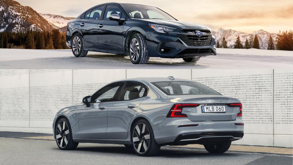 同為中大型房車的Subaru Legacy與Volvo S60,也將在2025年淡出市場。(圖/Subaru、Volvo提供)