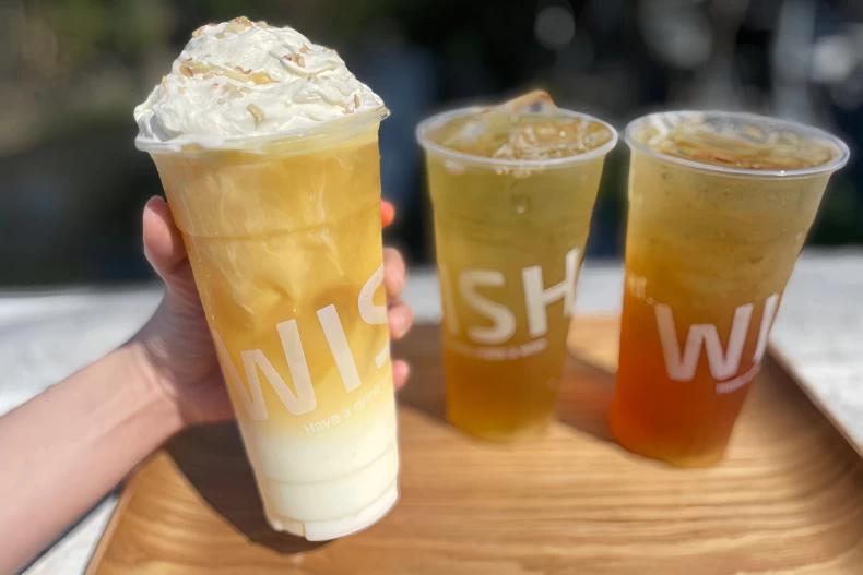 Mr. Wish飲料買一送一。（圖／Mr. Wish提供）