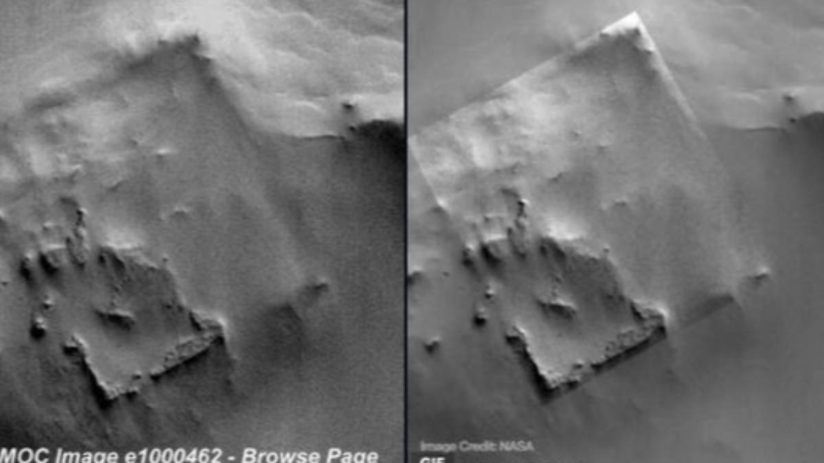 火星有生命跡象?NASA拍到神秘方形 馬斯克擬派太空人調查