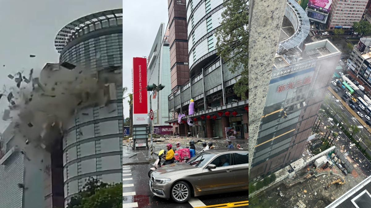 台中新光三越氣爆封館 廠商緊急公告「即刻起暫停營業」