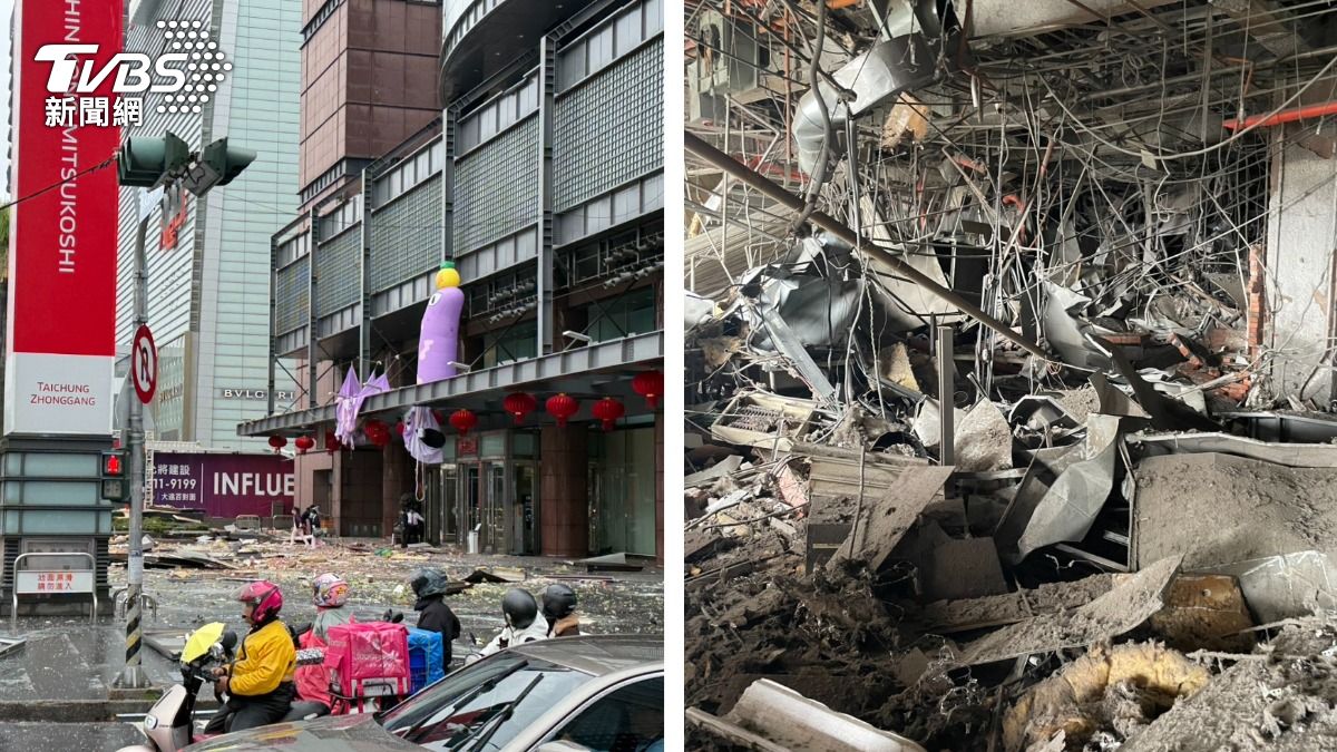 台中新光三越氣爆她剛買10幾萬奢侈品「急丟逃命」 女顧客嚇壞大哭