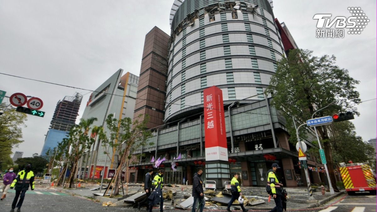 台中新光三越氣爆震驚全台 蔣萬安、張善政下令稽查百貨