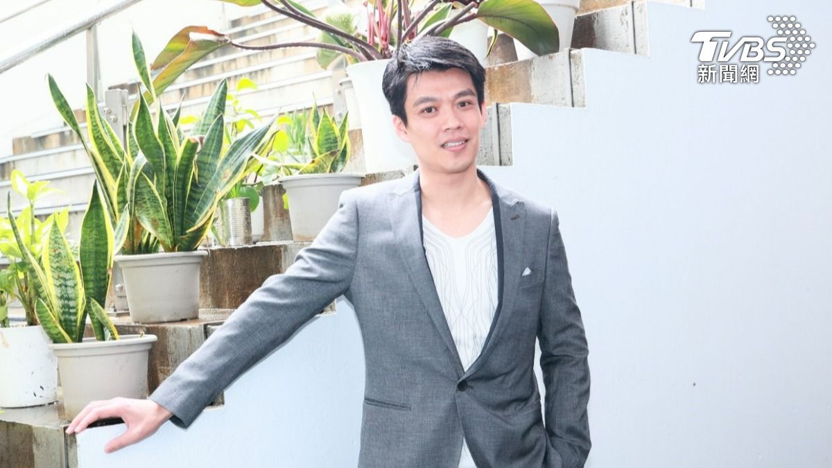 楊忠穎劇中罹患頭頸癌,特殊化妝超耗時。(圖/趙世平攝)