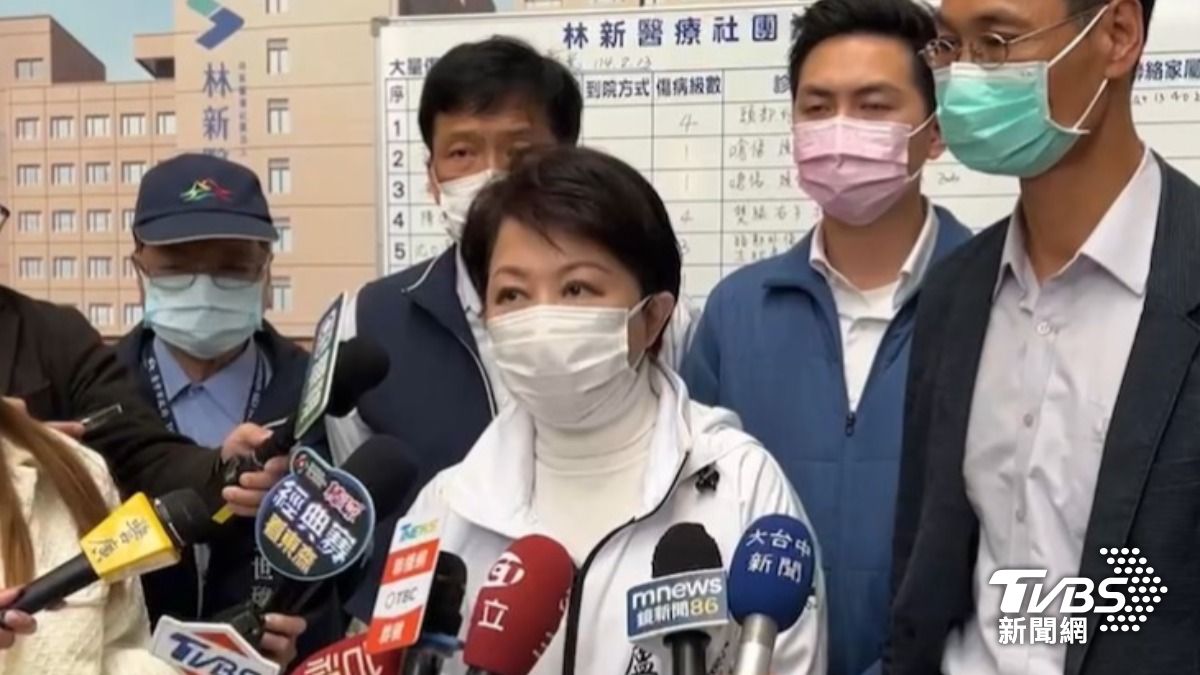 澳門7口遇氣爆2死 盧秀燕探視受傷曾祖母…不忍告知兒子、媳婦遇難