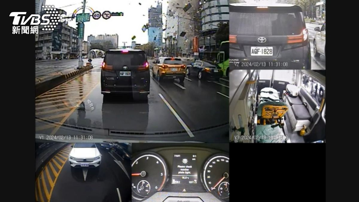 執勤完遇新光三越氣爆!消防車紀錄「恐怖瞬間」 急靠邊救災