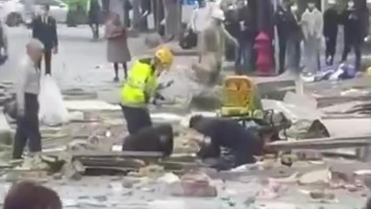 新光三越氣爆釀4死!熱心路人跪地CPR搶命 真實身分曝光