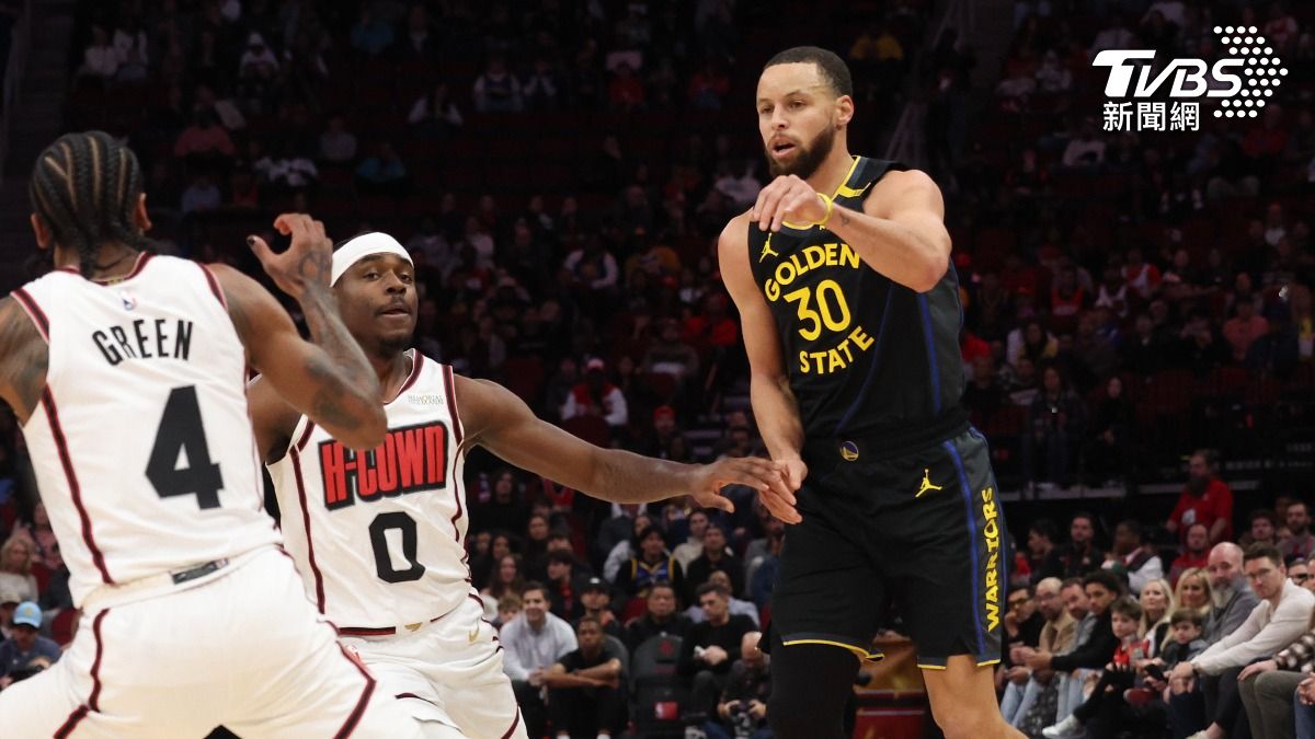 NBA/勇士領先24分險遭翻盤 「咖哩」柯瑞轟27分力克火箭
