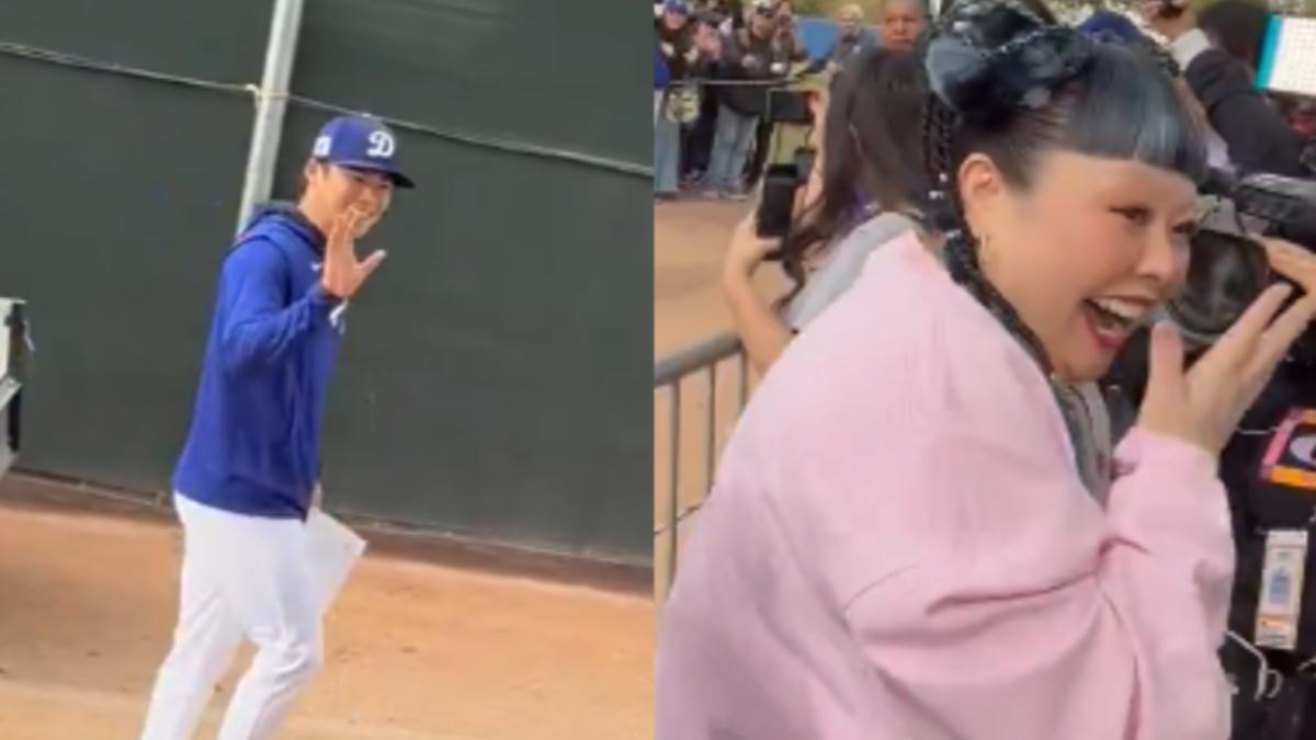 渡邊直美驚喜現身道奇春訓!山本由伸透露愛犬「和大谷變朋友」