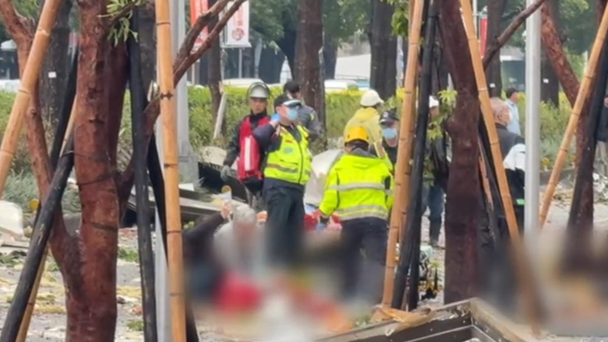 熱心路人替澳門阿嬤及女童CPR（圖／TVBS）