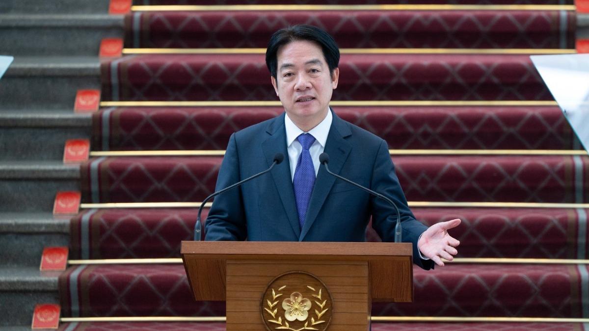 宣示國防預算要達GDP3% 賴清德喊話在野「首要考量國家安全」