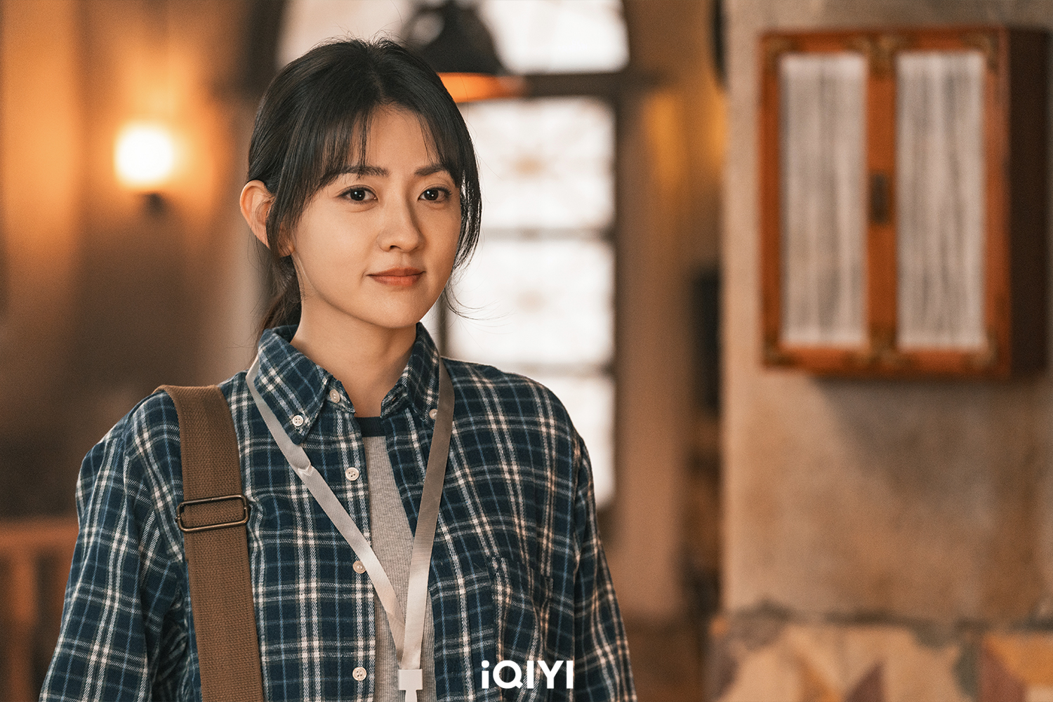 梁潔很喜歡輕鬆自在的戲服。(圖/iQIYI提供)