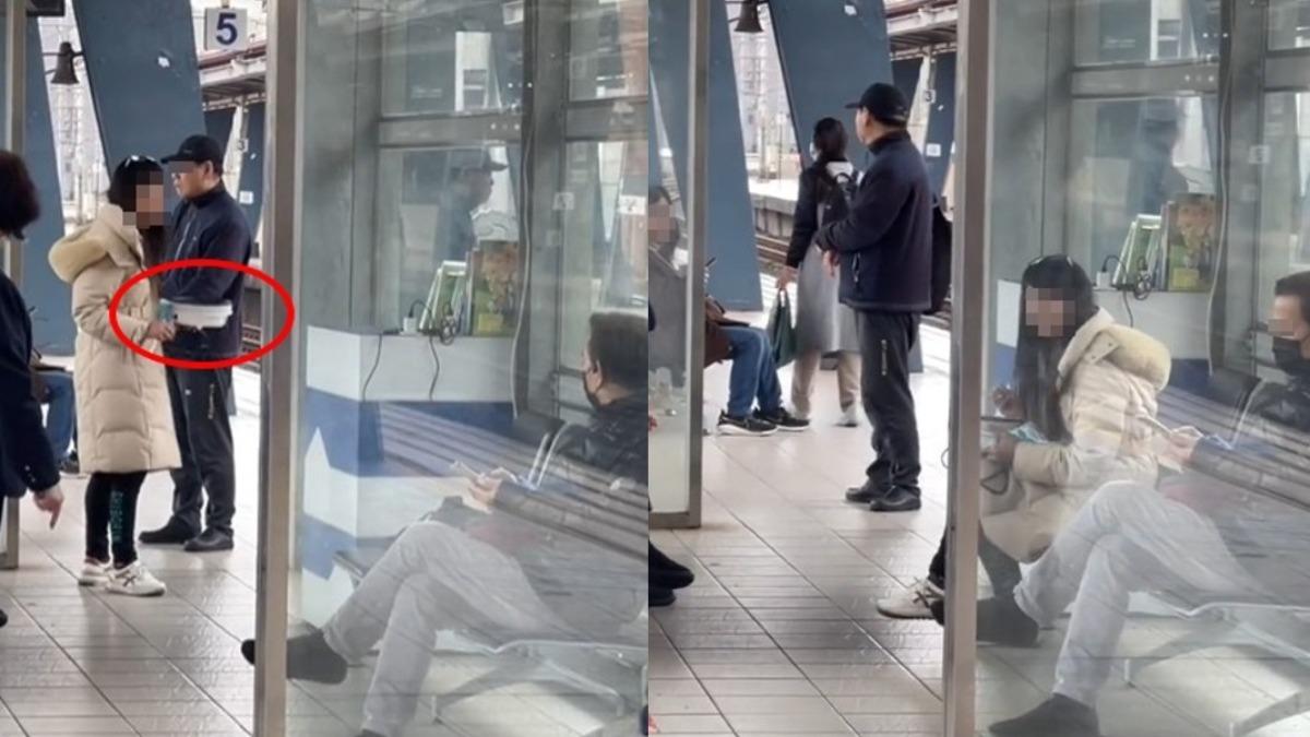 車站月台「煎鍋貼開嗑」!新北女還譙台鐵站務員 下場慘了
