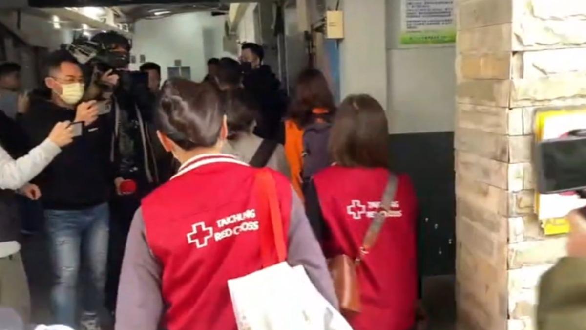 紅十字會人員跟隨澳門旅遊局來台(圖/TVBS)
