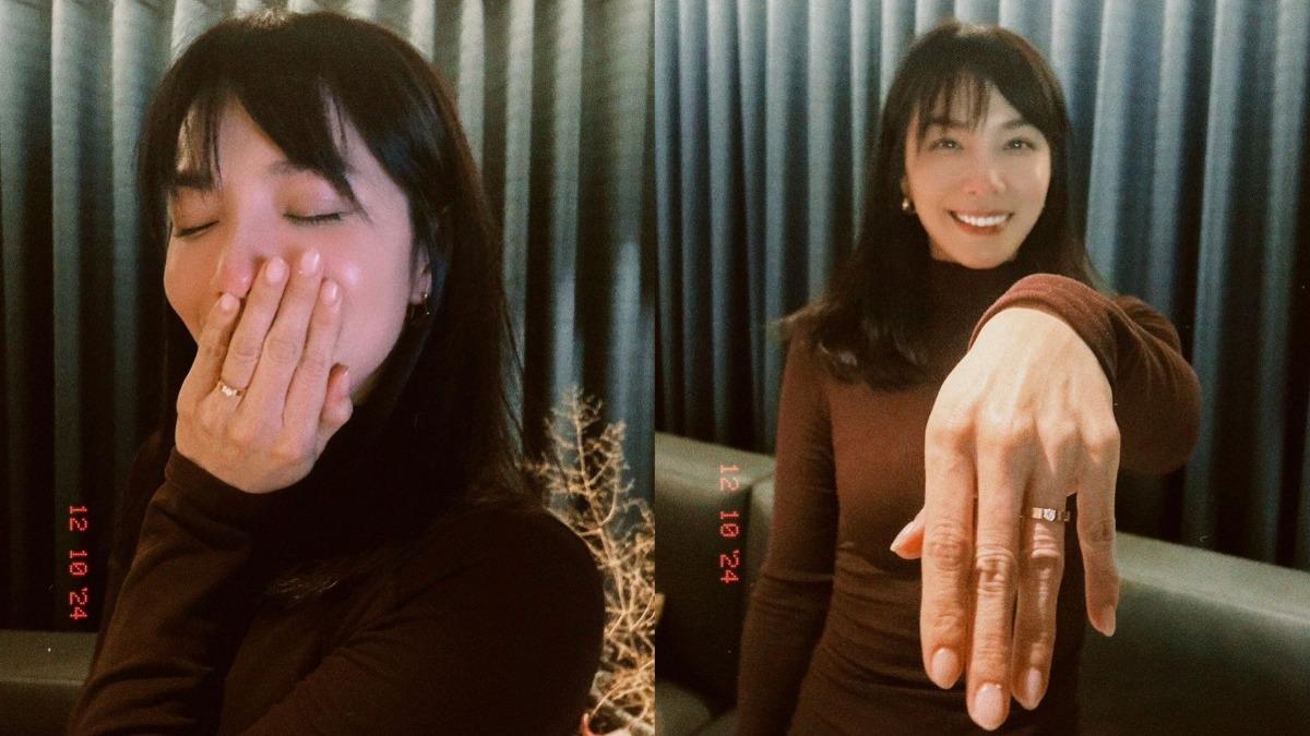女星生日甜嫁圈外尪!情人節被鑽戒套牢:意想不到的驚喜跟驚嚇