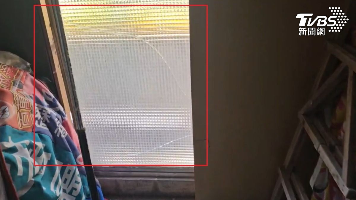 新光三越氣爆震裂家中落地窗 白髮嬤穿越封鎖線索賠