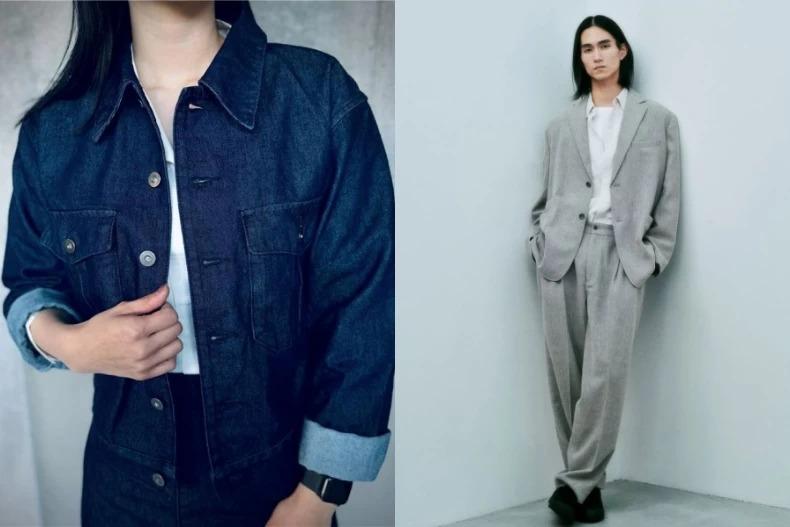 MUJI Labo把和紙變衣服。(圖/翻攝自IG@muji_global)