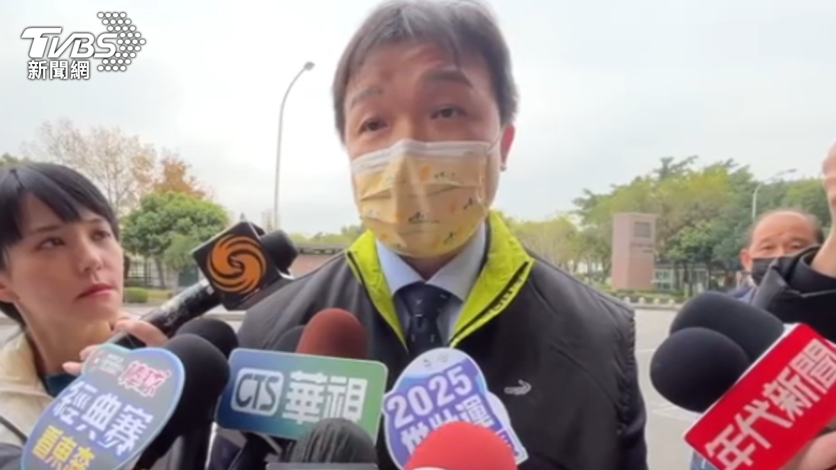 陸委會副主委沈有忠表示,盡全力協助罹難家屬。(圖/TVBS)