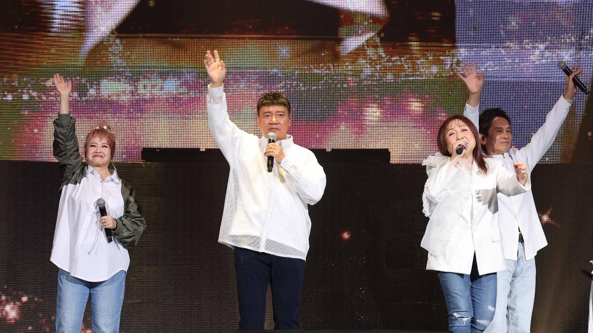 金智娟(左起)、施孝榮、鄭怡、殷正洋。(圖/寬宏藝術提供)