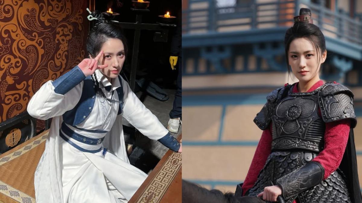 葛宸羽拍攝《公主排兵布陣》大陸短劇。(圖/翻攝自ke_b.a.o_ IG)