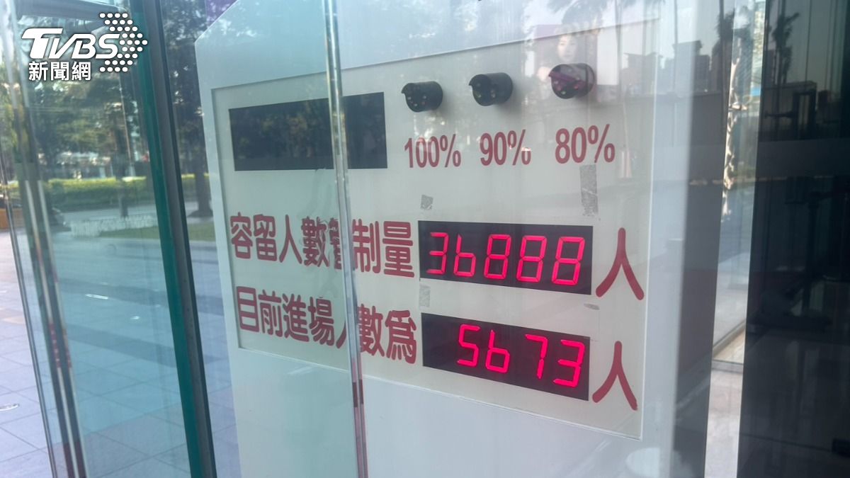 進場人數跟平常相差無幾，但不少人改外帶，因此館內人潮肉眼可見減少。（圖／林冠丞攝）