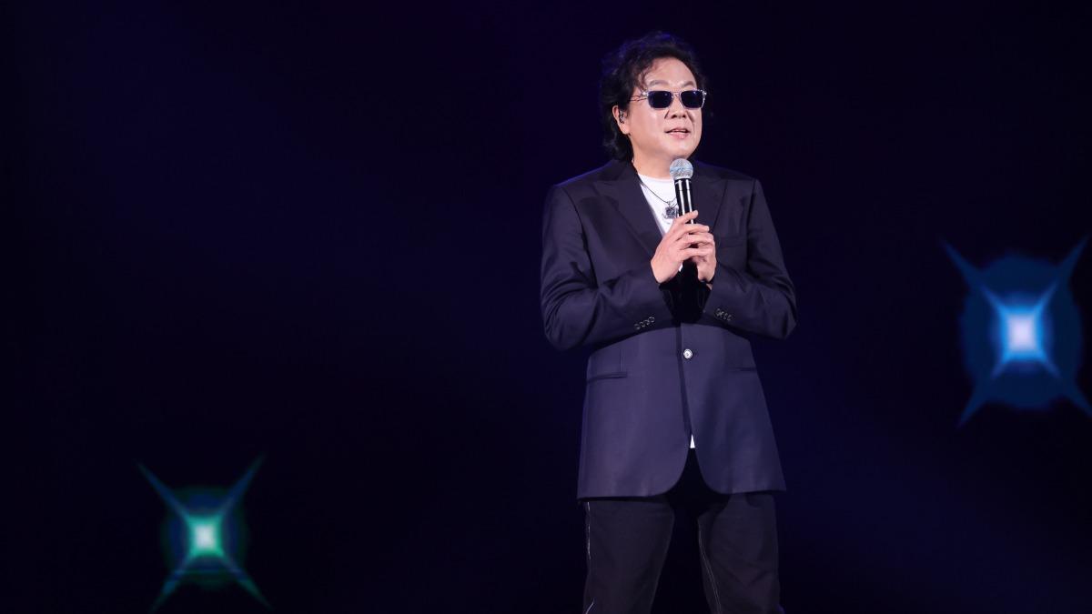 楊耀東特別從美國飛回來。(圖/中華音樂人交流協會提供)