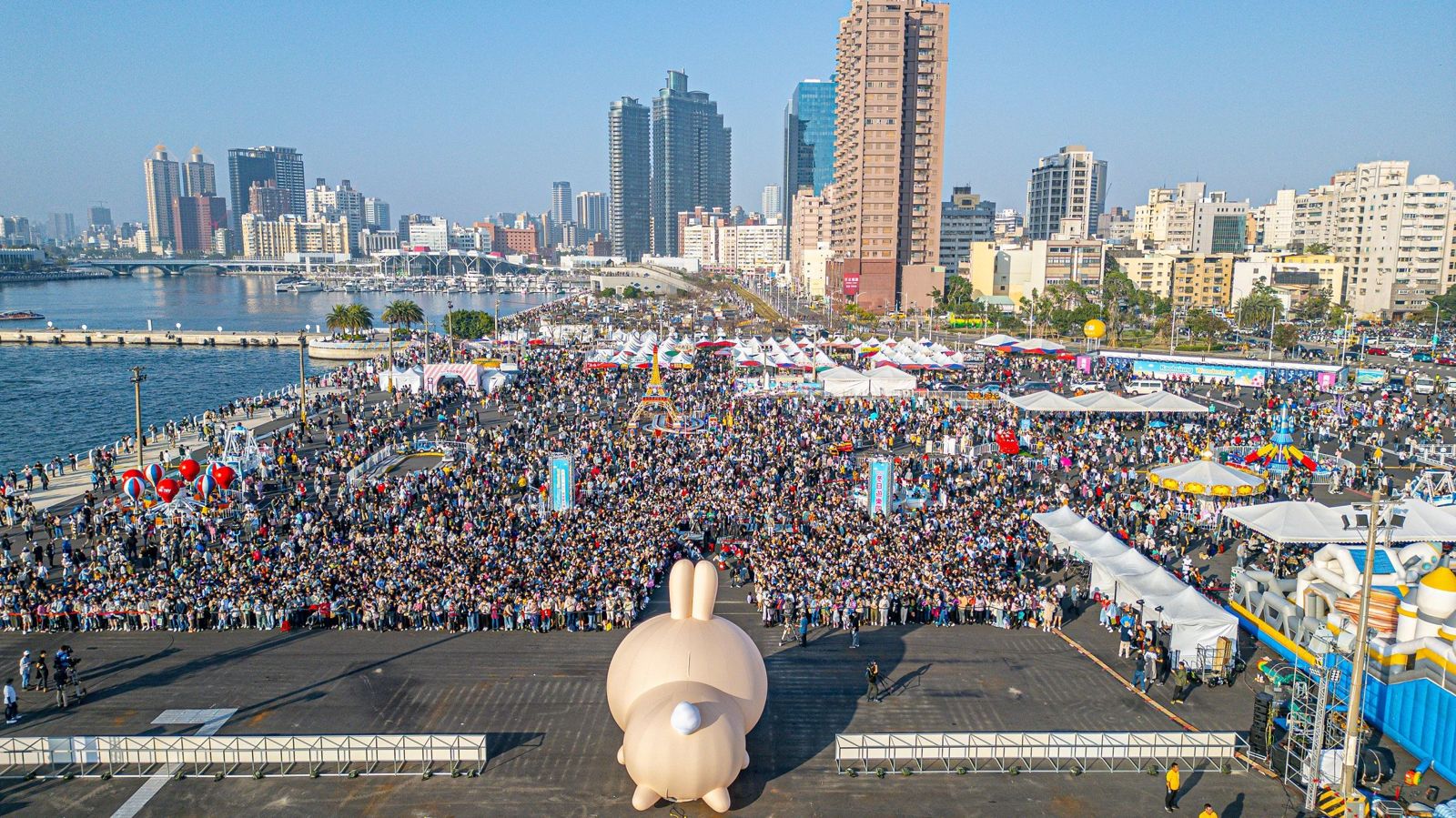 高雄2025冬日遊樂園落幕，活動期間共吸引600萬觀光人次。（圖／高雄市府提供）