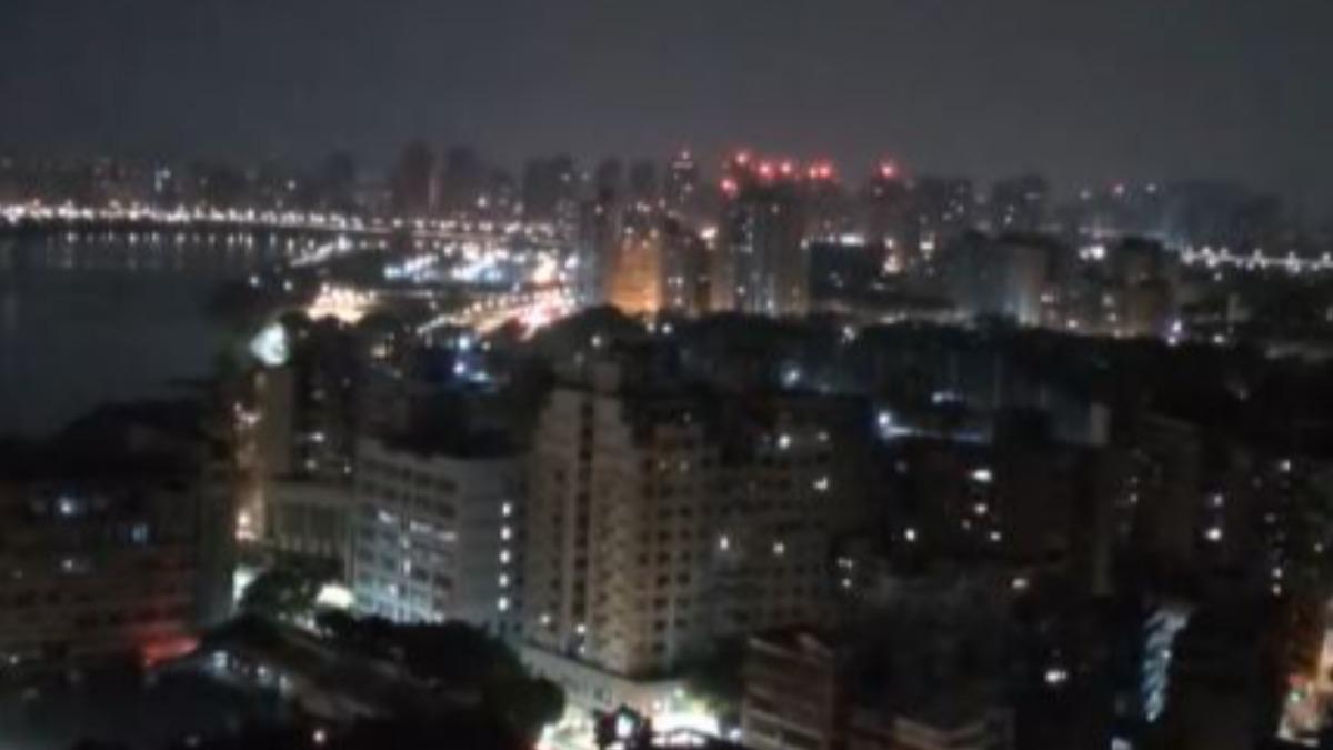 半夜傳出恐怖巨響。(圖/Threads網友授權提供)