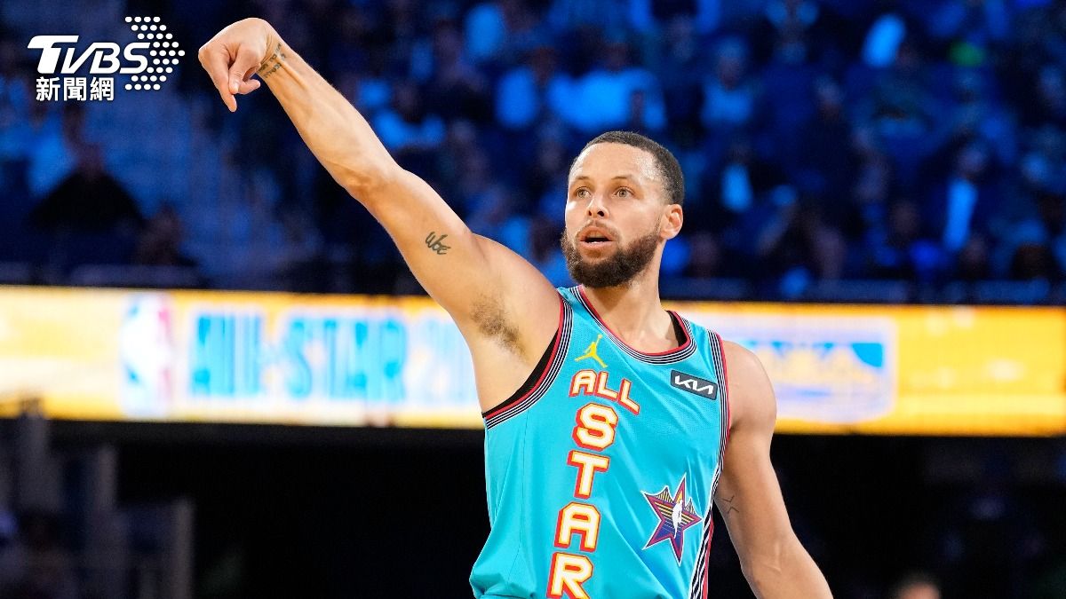 NBA/明星賽「老將隊」奪冠!柯瑞神射logo shot 2度抱回MVP