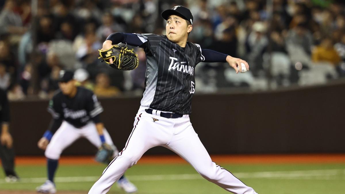 呂彥青是少數的左投手,預估將擔任拆彈角色。(圖/翻攝自兄弟Fans Club臉書)