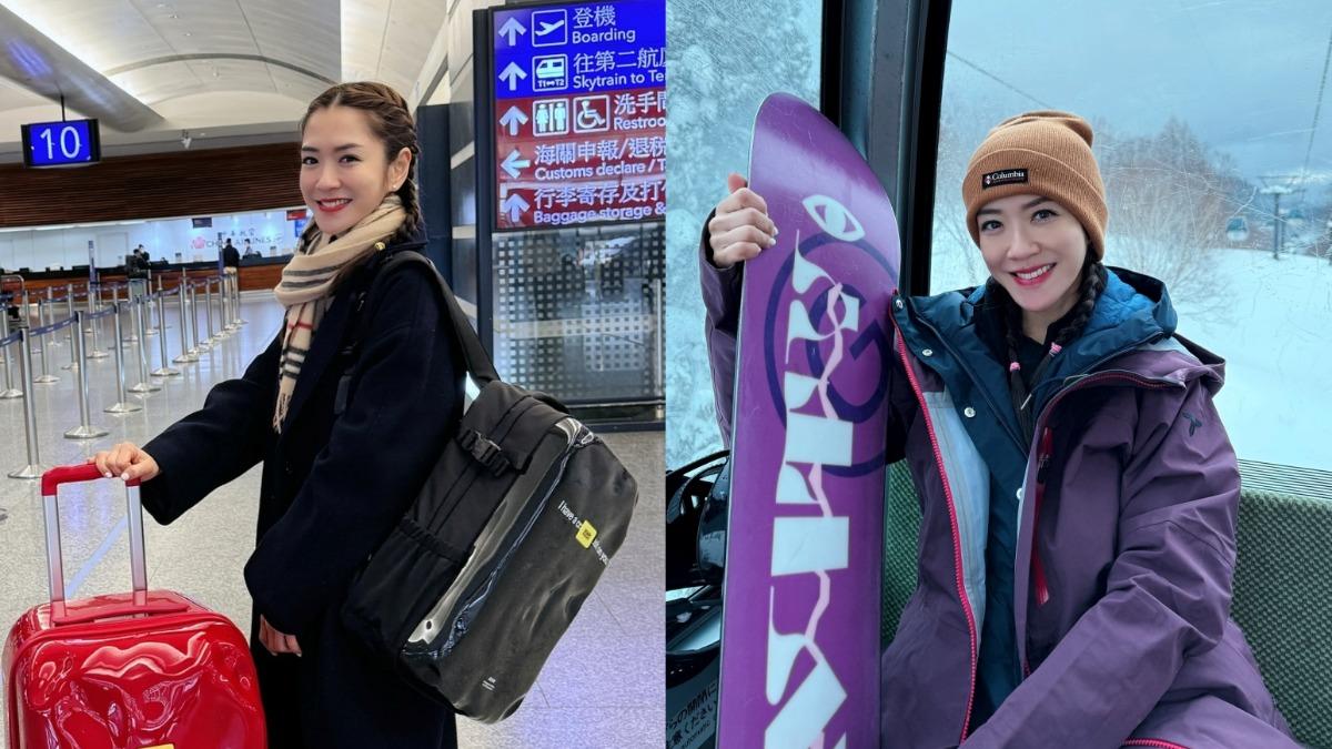 楊千霈離婚近況曝光！赴日過情人節「被浪漫紫包圍」　沈春華7字力挺