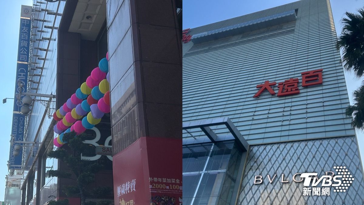 獨/影響買氣?新光三越氣爆首週末 盤點台中5百貨來客數