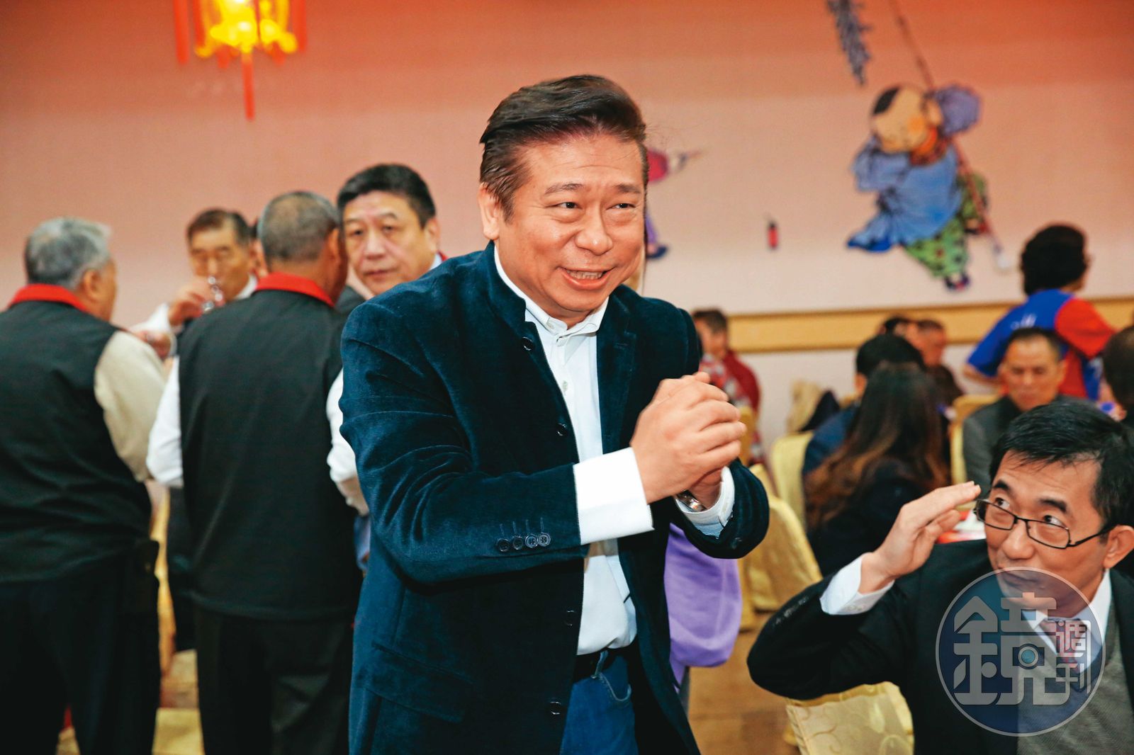 藍營的張顯耀（圖）除力促郭柯配，也爭取白營不分區立委。（圖／鏡週刊）